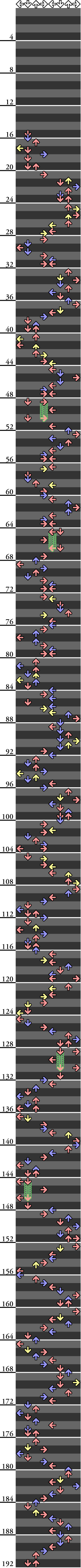 8 PANELS ONI butterfly