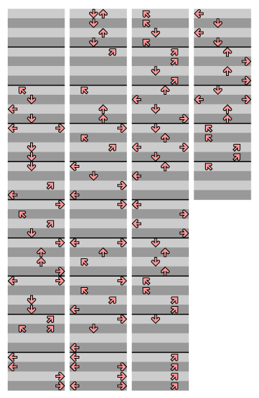 6 PANELS BASIC KEEP ON MOVIN'