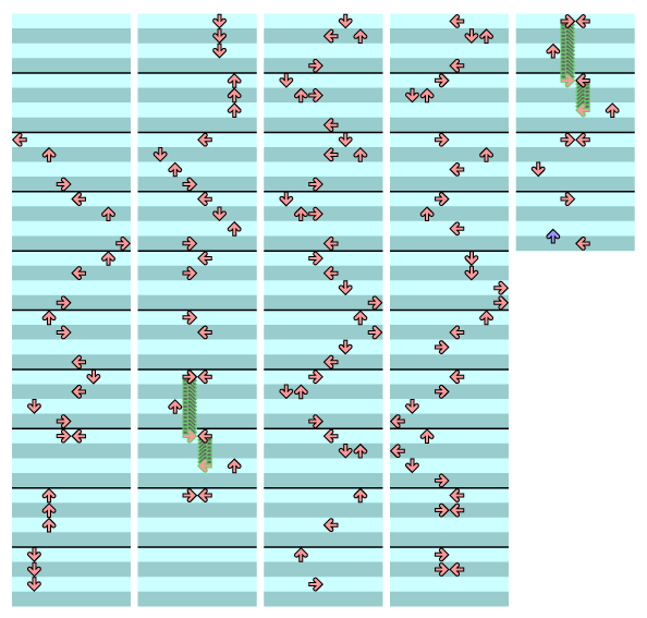 8 PANELS BASIC LONG TRAIN RUNNIN'