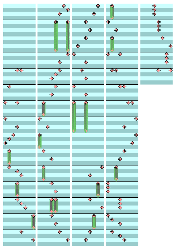 8 PANELS BASIC rainbow flyer