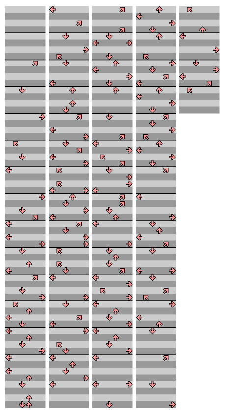 6 PANELS BASIC SHOOTING STAR