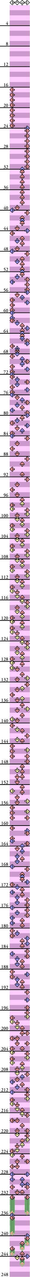 4 PANELS ONI TSUGARU (APPLE MIX)