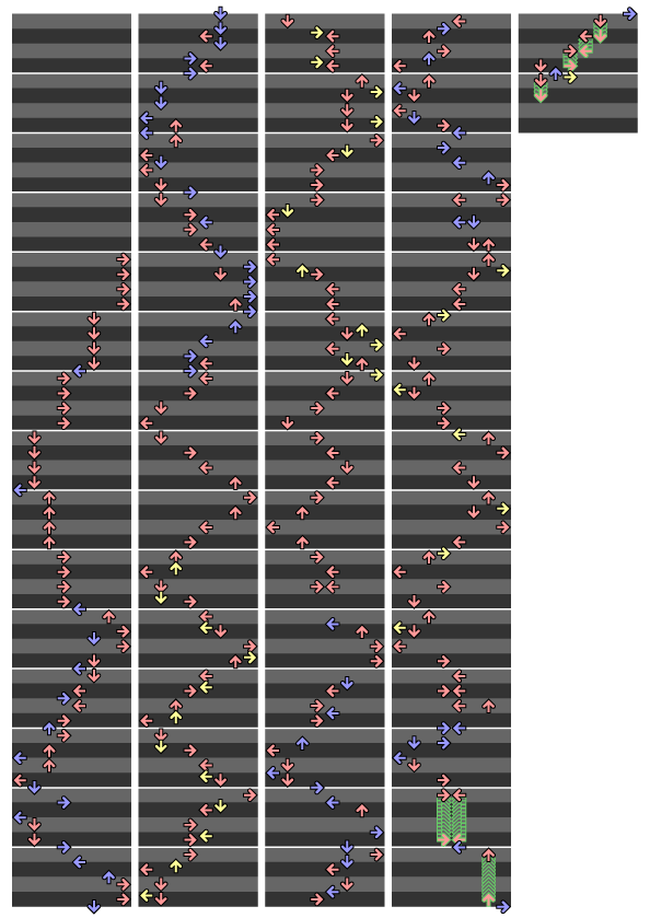 8 PANELS ONI TSUGARU (APPLE MIX)